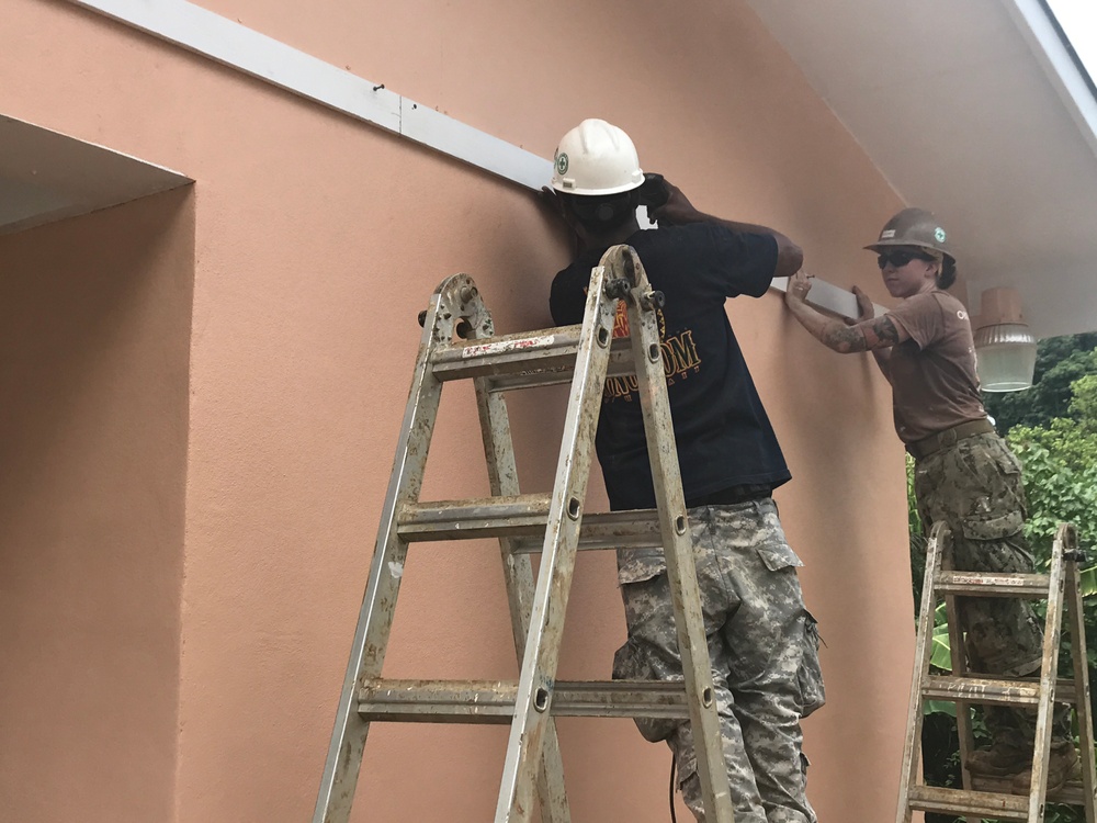 NMCB 1 Builds a Health Clinic in Micronesia