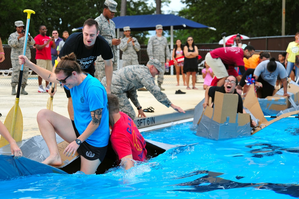 Airmen, families celebrate during Freedom Bash