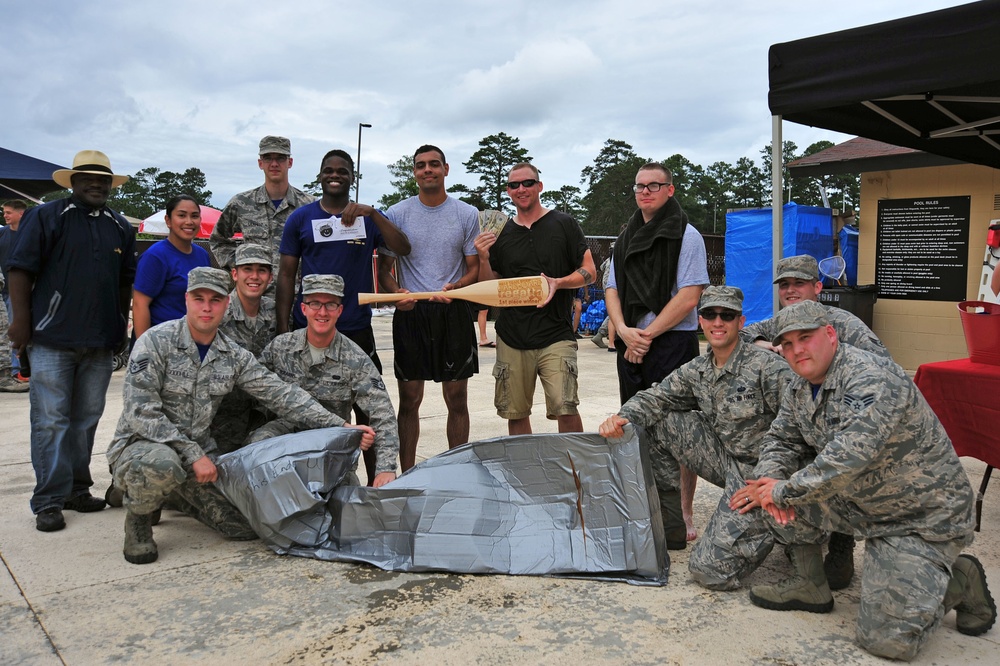 Airmen, families celebrate during Freedom Bash