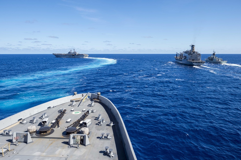 USS Green Bay replenishment-at-sea