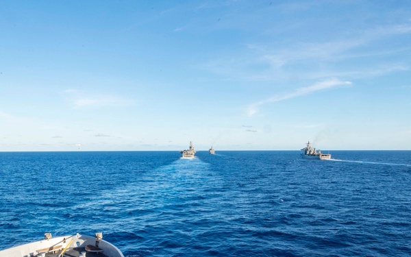 USS Green Bay replenishment-at-sea