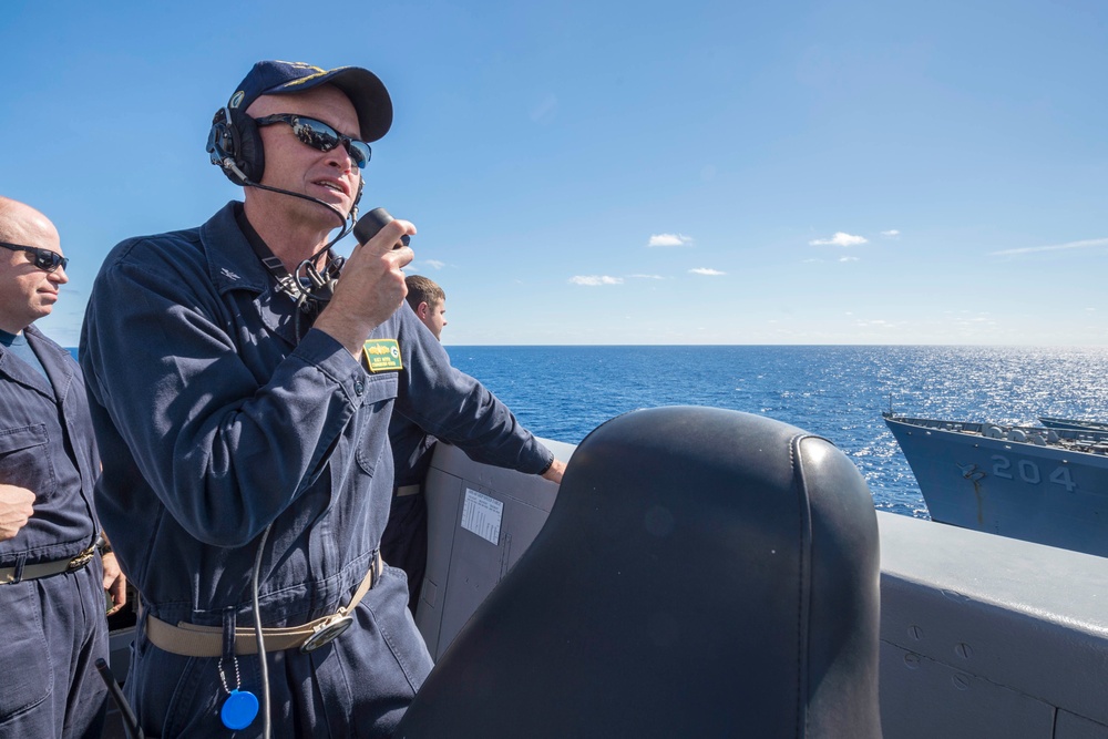 USS Green Bay replenishment-at-sea