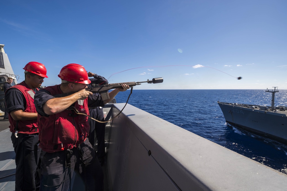 USS Green Bay replenishment-at-sea