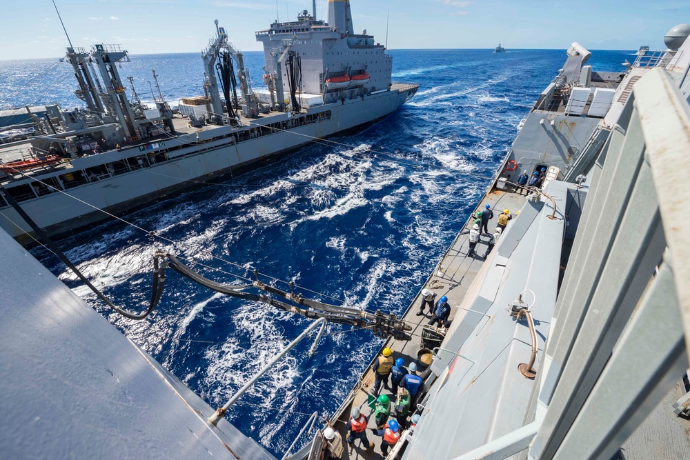 USS Green Bay replenishment-at-sea