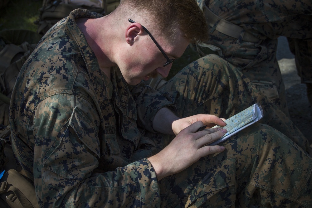 MRF-E Marines race through Nordic terrain during squad competition
