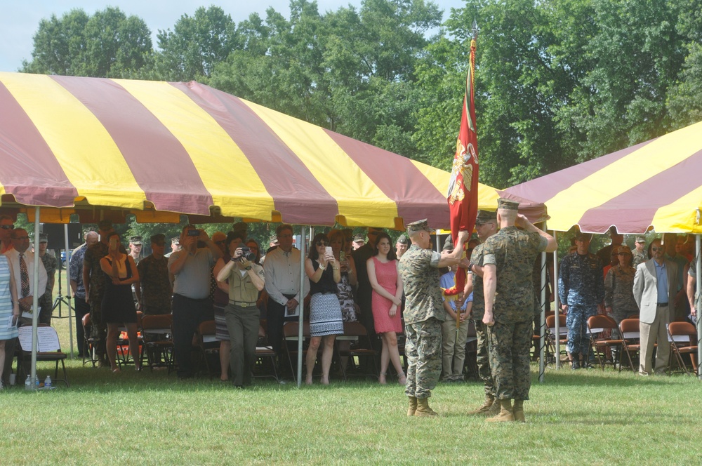 Headquarters &amp; Service Battalion Change of Command