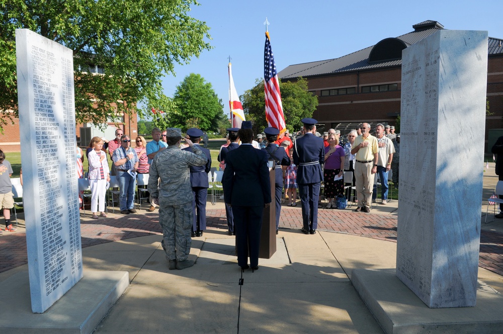 187th FW Annual Memorial Day Ceremony 2016