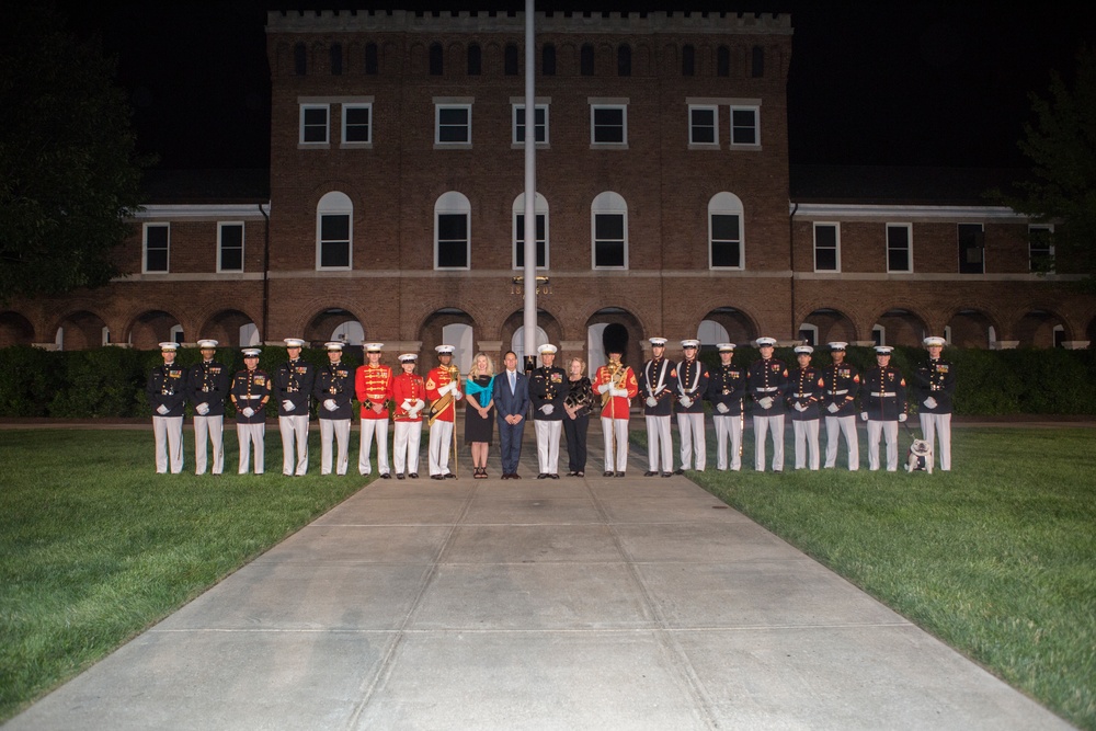 Marine Barracks Washington Evening Parade June 2, 2017