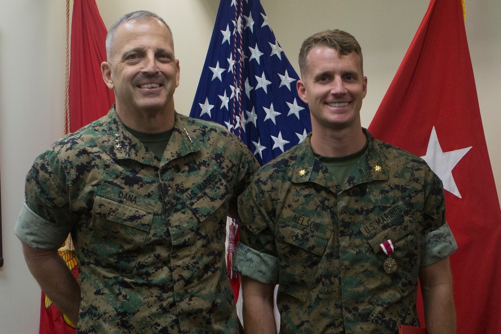 Maj. Jeremy Nelson's Award Ceremony