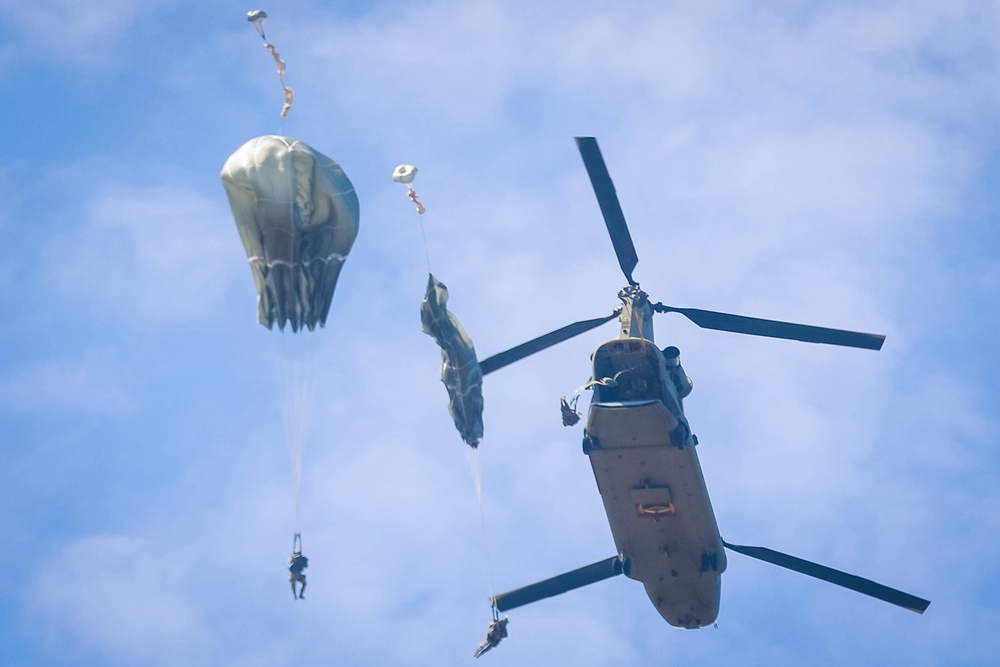 Parachutes Deploy x Two