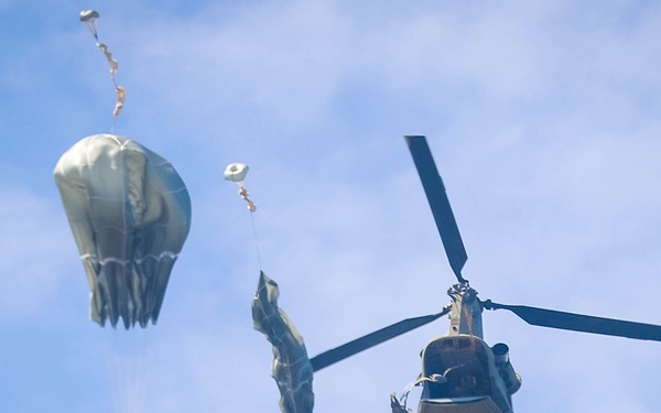 Parachutes Deploy x Two