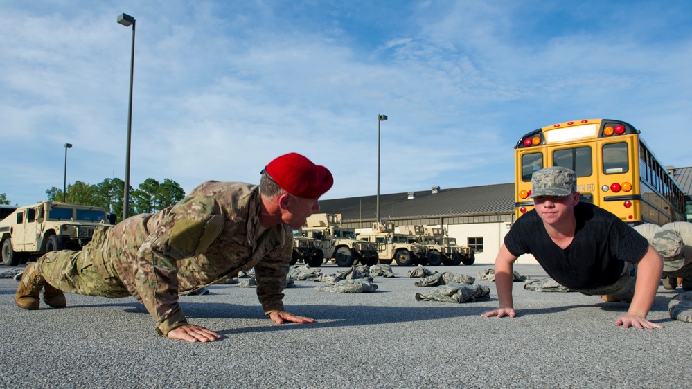 Air Commandos educate cadets in Summer Leadership School