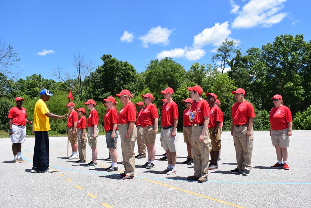 Crane supports mentorship, hosts Basic Leadership Training for high school NJROTC Cadets