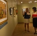 Second Lady Karen Pence tours Combat Art Gallery