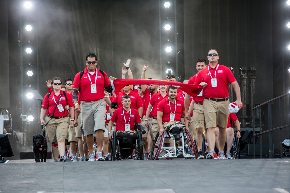 Team Marine Corps Takes the Stage at Soldier Field