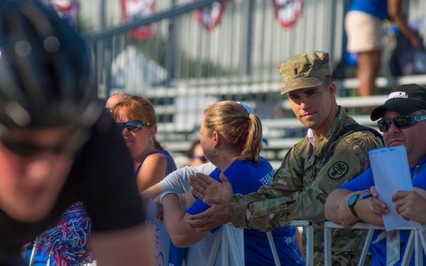 2017 DoD Warrior Games cycling competition