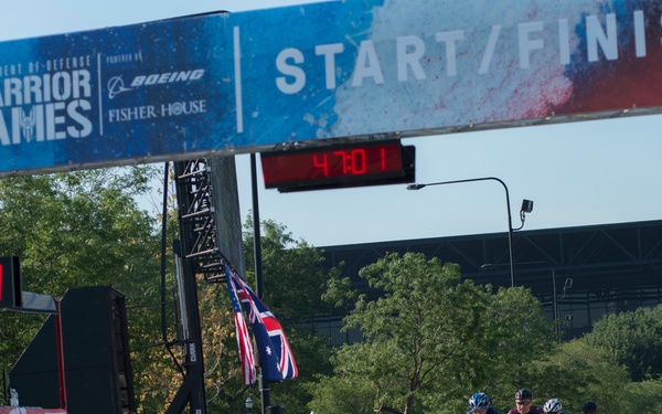 2017 DoD Warrior Games cycling competition