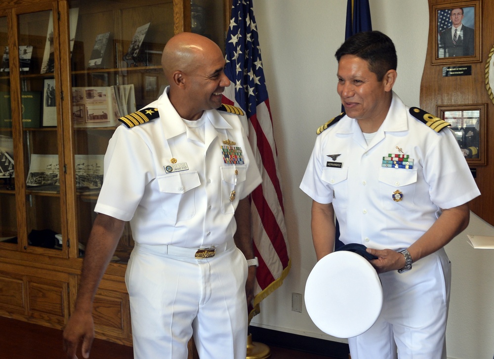 NBSD Welcomes Mexico Navy