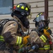 35th CES firefighter conduct live-fire demonstration