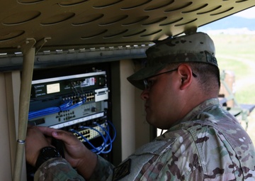 Signal Soldiers enable mission command for Saber Guardian 17 river crossing