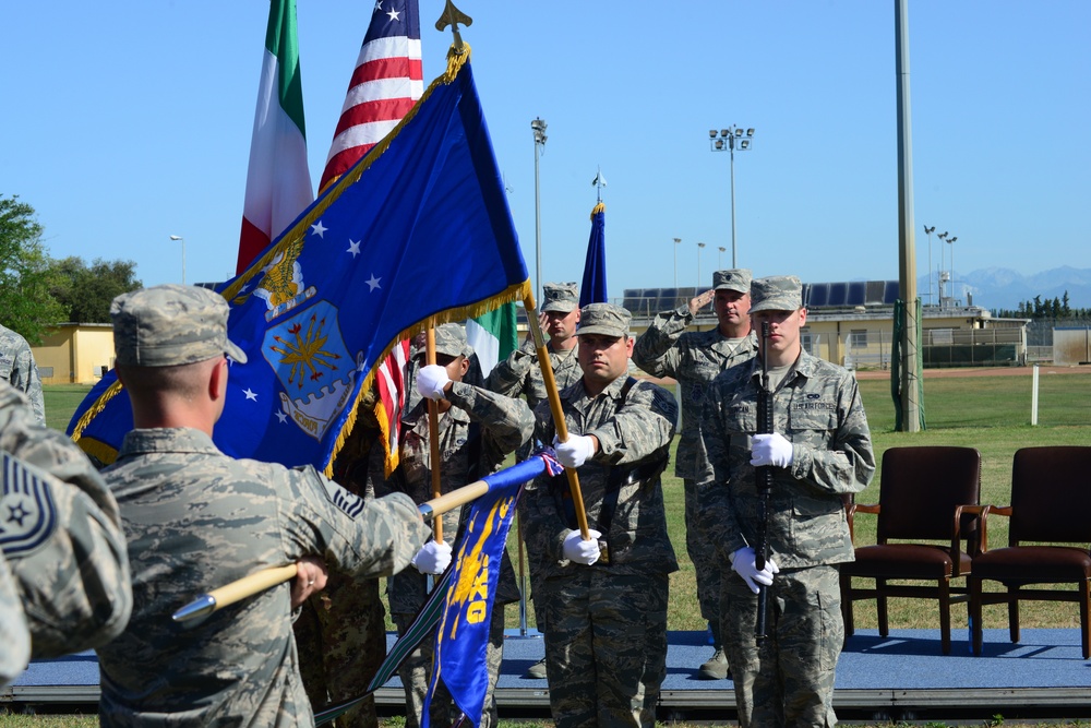 731st Munitions Squadron Change of Command Ceremony