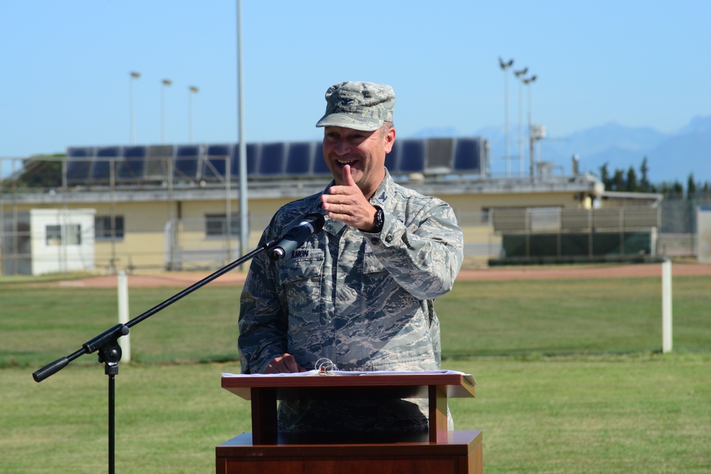 731st Munitions Squadron Change of Command Ceremony