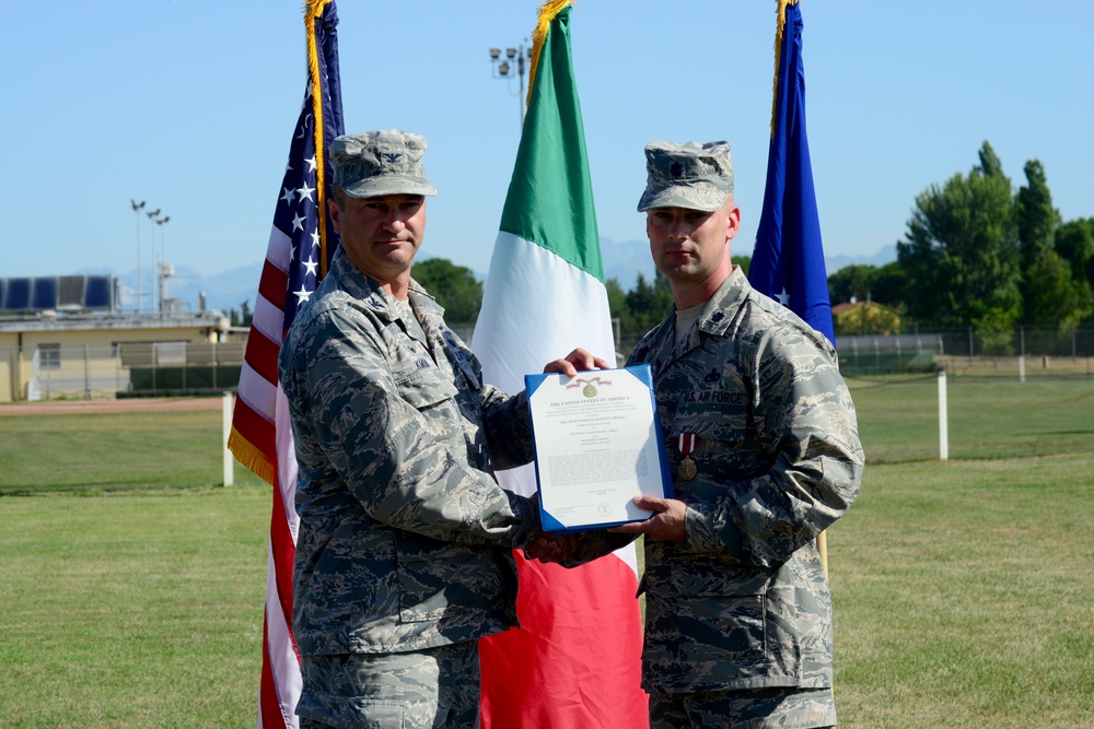 731st Munitions Squadron Change of Command Ceremony