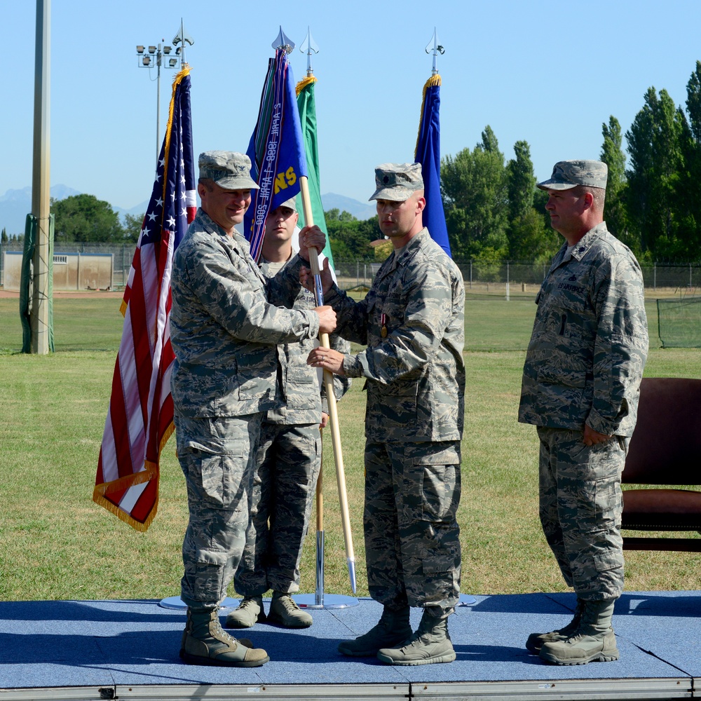 731st Munitions Squadron Change of Command Ceremony