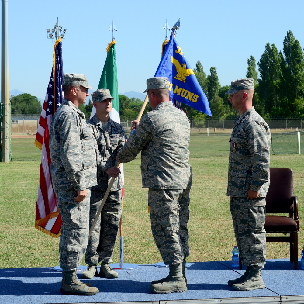 731st Munitions Squadron Change of Command Ceremony