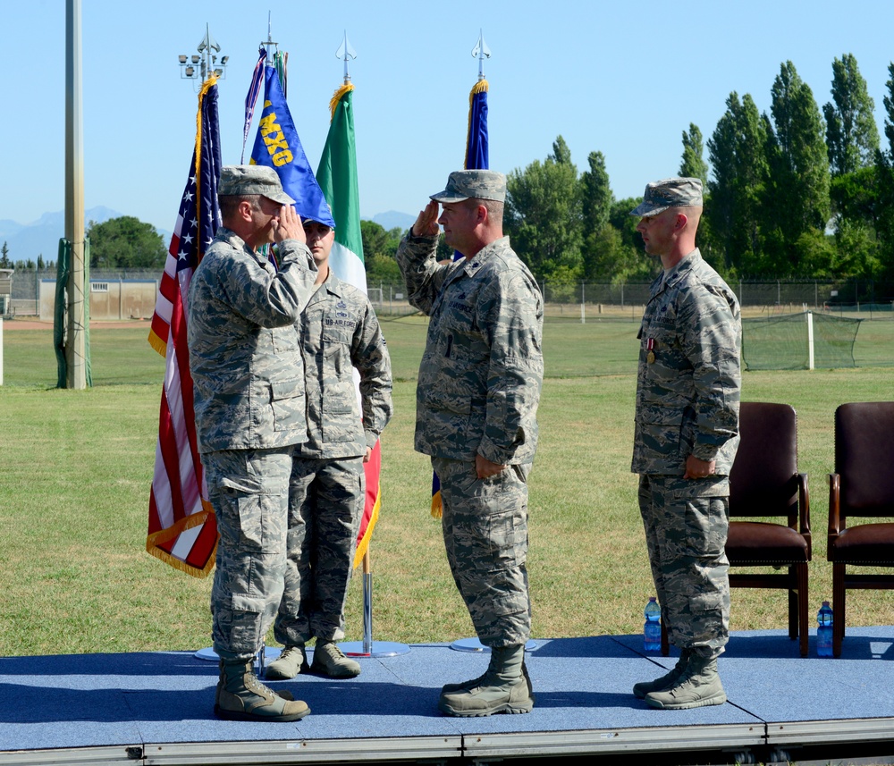 731st Munitions Squadron Change of Command Ceremony