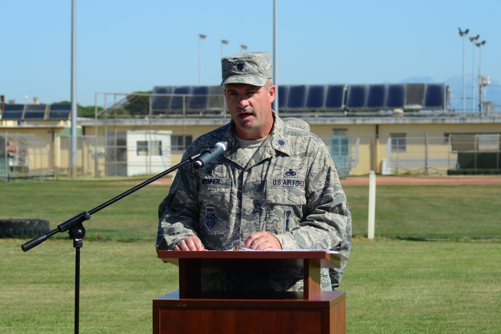 731st Munitions Squadron Change of Command Ceremony