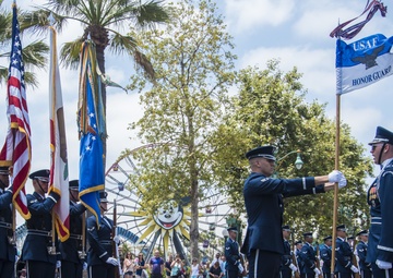 Color team begins performance