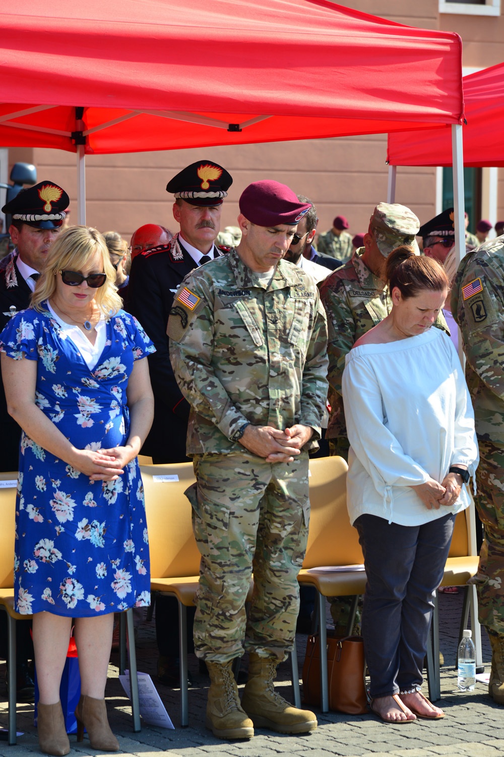 173rd Airborne Brigade Change of Command Ceremony , Caserma DEL DIN 7/7/2017