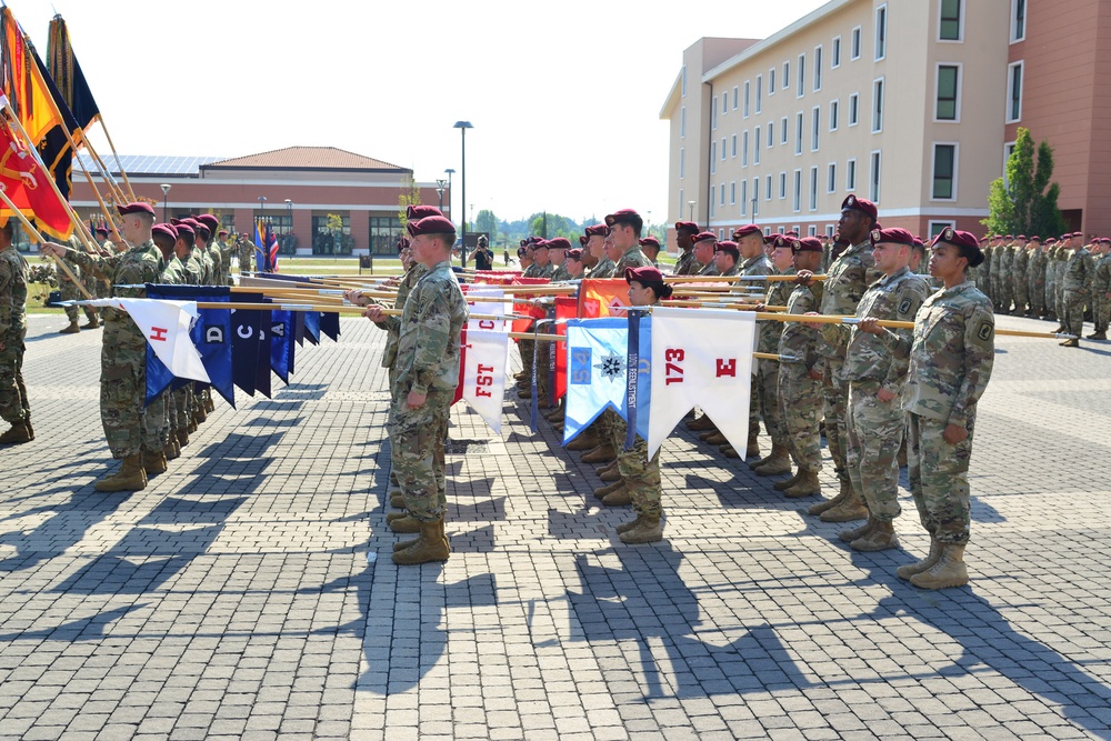 173rd Airborne Brigade Change of Command Ceremony , Caserma DEL DIN 7/7/2017