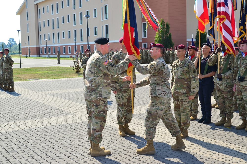 173rd Airborne Brigade Change of Command Ceremony , Caserma DEL DIN 7/7/2017