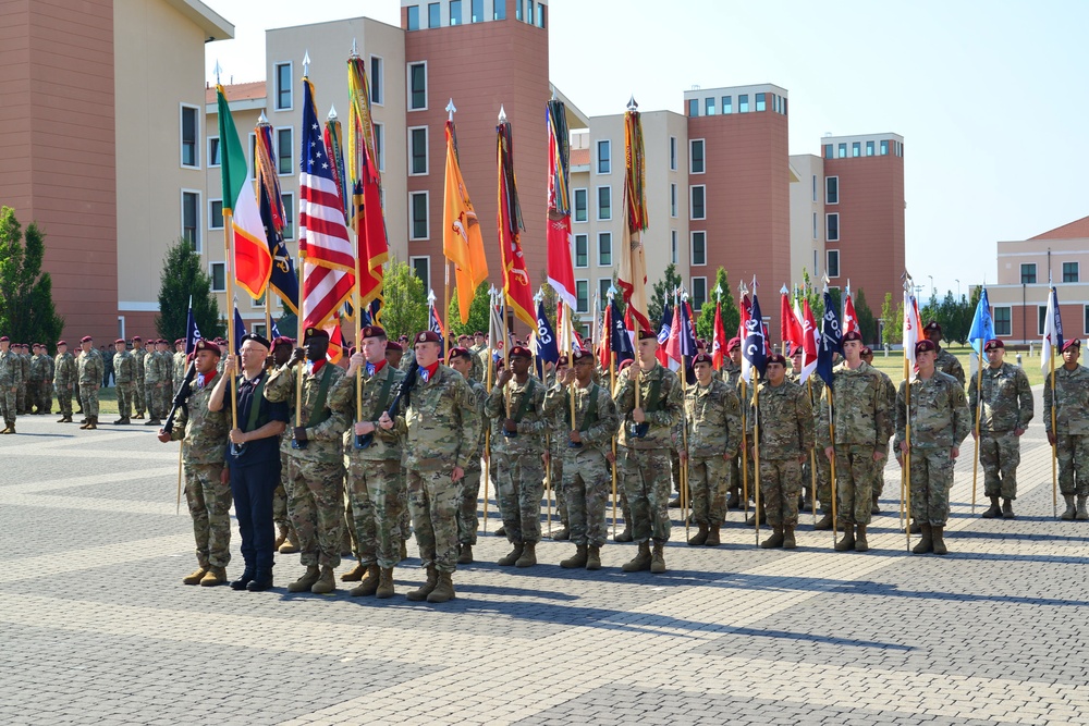 173rd Airborne Brigade Change of Command Ceremony , Caserma DEL DIN 7/7/2017