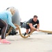 Snapshot: Australian strongman practices pulling a C-17