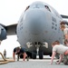 Snapshot: Australian strongman practices pulling a C-17