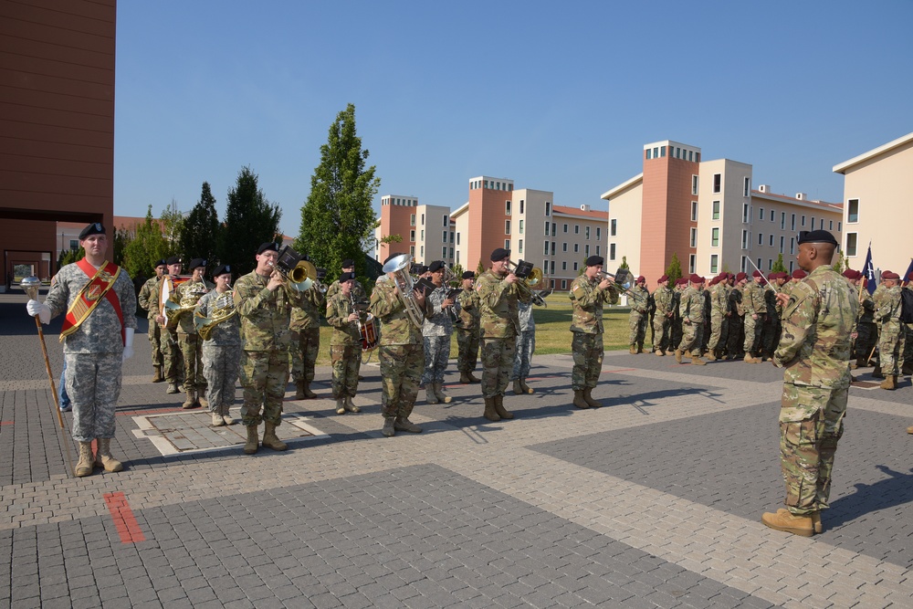 173rd Airborne Brigade, Change of Command Ceremony