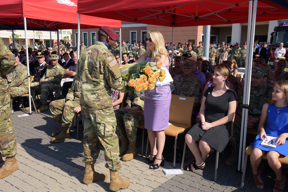 173rd Airborne Brigade, Change of Command Ceremony