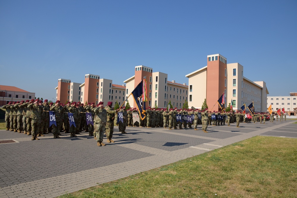 173rd Airborne Brigade, Change of Command Ceremony