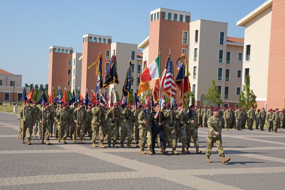 173rd Airborne Brigade, Change of Command Ceremony