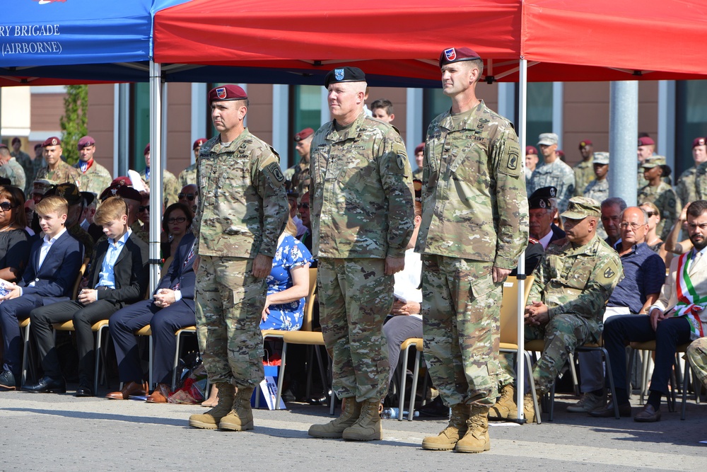 173rd Airborne Brigade, Change of Command Ceremony