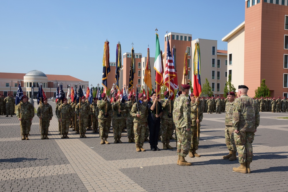 173rd Airborne Brigade, Change of Command Ceremony