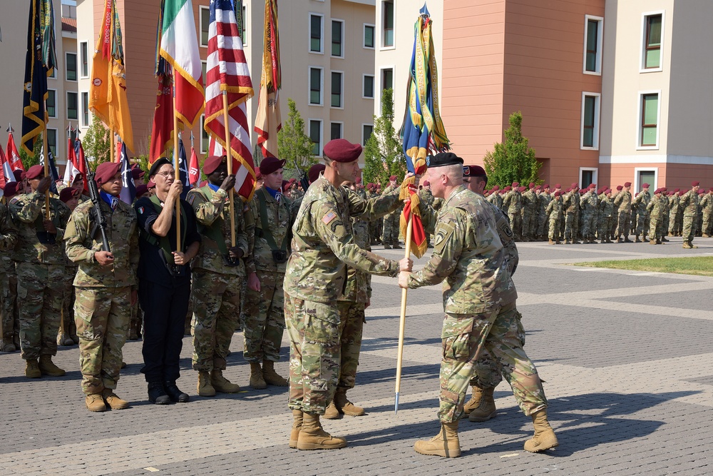 173rd Airborne Brigade, Change of Command Ceremony