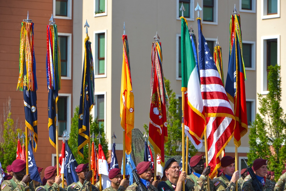 173rd Airborne Brigade, Change of Command Ceremony