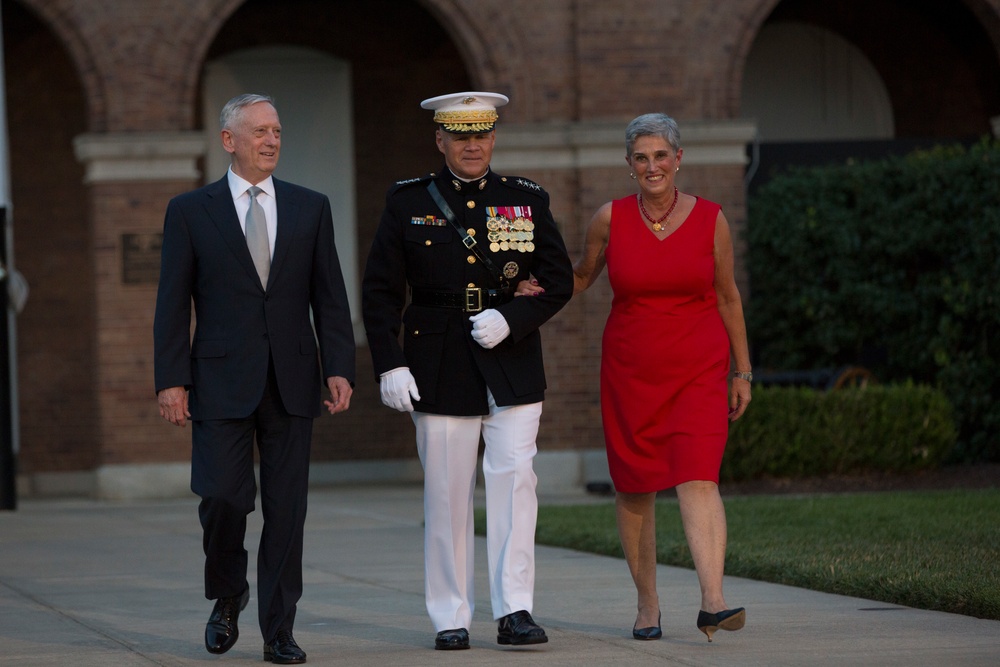 Marine Barracks Washington Evening Parade June 30, 2017