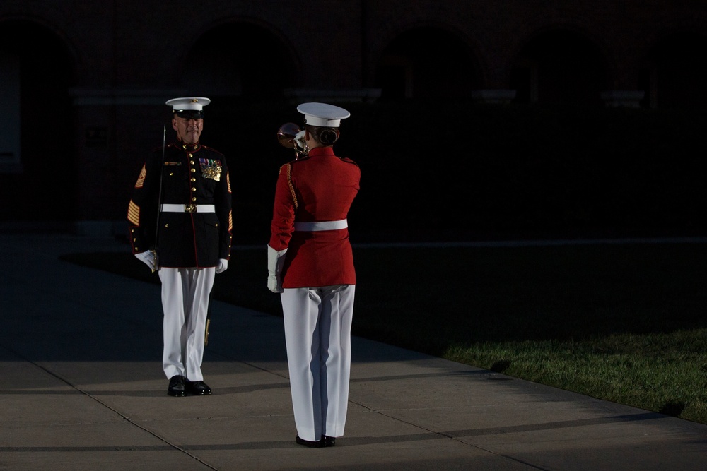 Marine Barracks Washington Evening Parade June 30, 2017