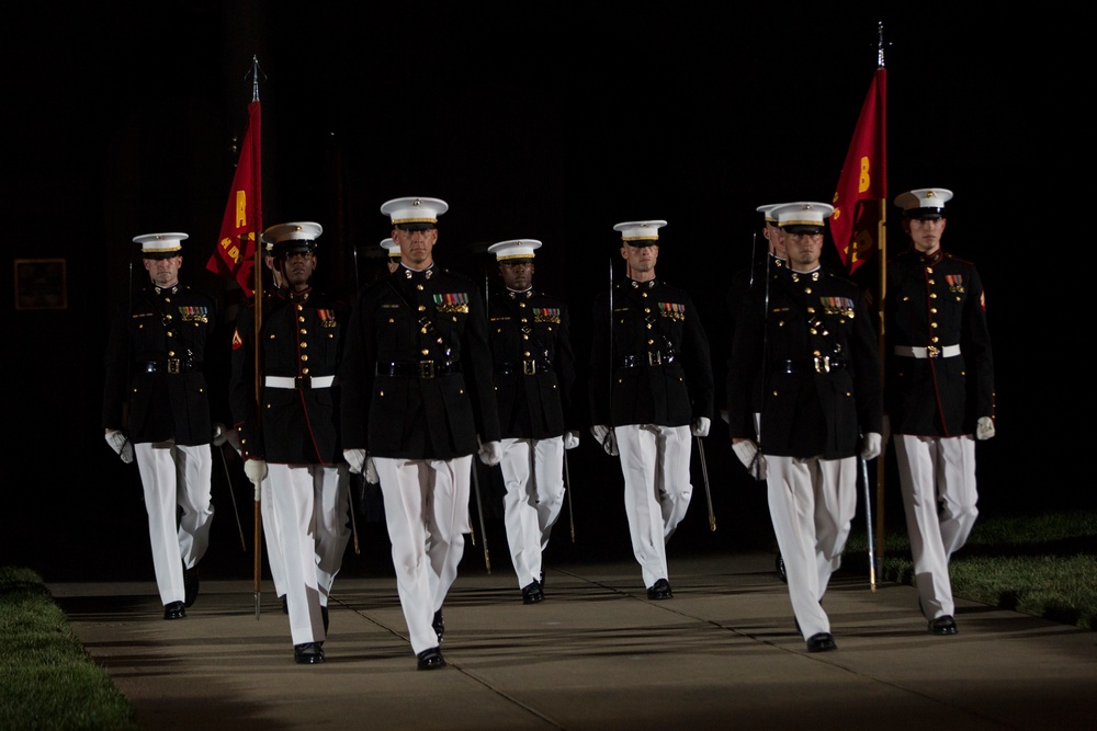 Marine Barracks Washington Evening Parade June 30, 2017