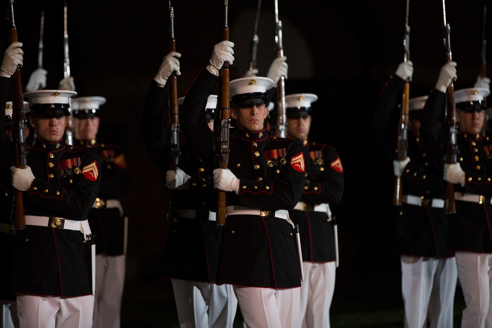 Marine Barracks Washington Evening Parade June 30, 2017